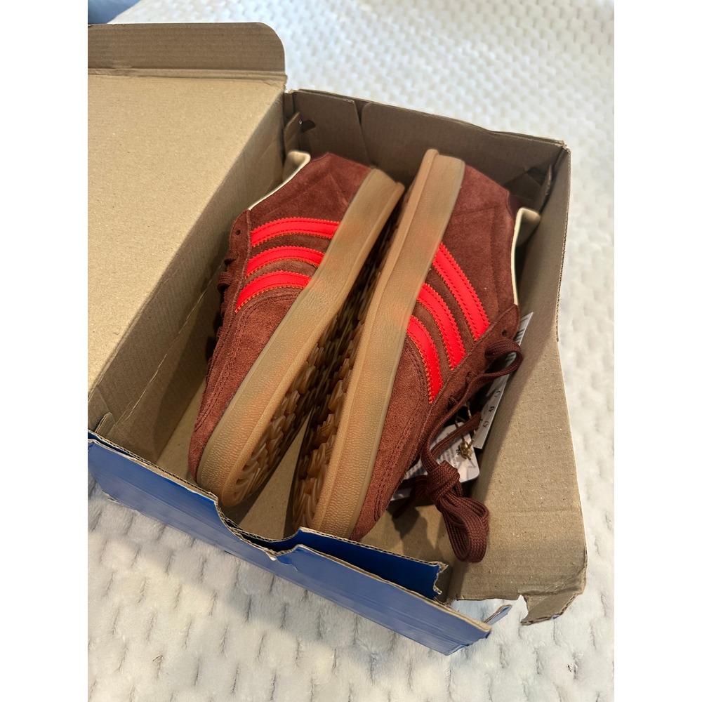 Adidas Originals Gazelle Indoor Fox Brown Red Gum IH9661 Mens Size 6.5